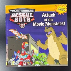Transformers Rescue Bots: Attack of the Movie Monsters! - Children’s Book